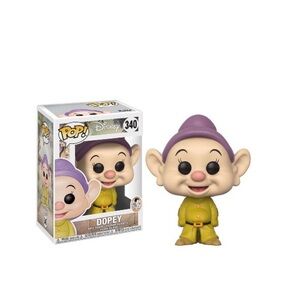 Funko Pop  Disney 3.75 Inch Action Figure Snow White
Dopey #340